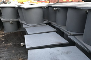 橋梁砂筒、砂箱臨時支座 預(yù)制箱梁臨時支座定做加工